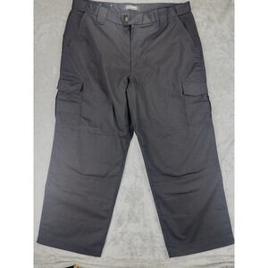 Blackhawk Mens LT2 Tactical Pants 44x30 Black Cargo Ripstop Duty Trousers 2992